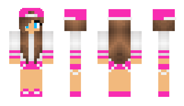 Minecraft skin Candygirl1609
