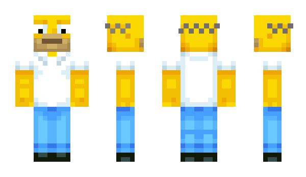 Minecraft skin Homerx