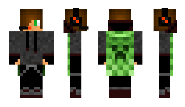Minecraft skin BlazingD4NG3R