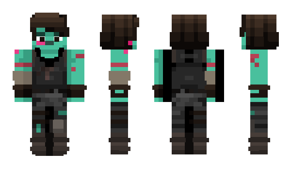 Minecraft skin ArmyGreen