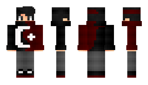 Minecraft skin NoHaxJustParmak