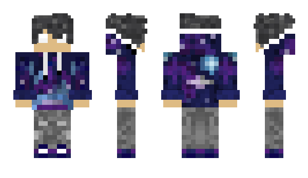 Minecraft skin Nickpurple