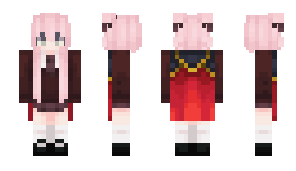 Minecraft skin GEKTORBURGUNDI