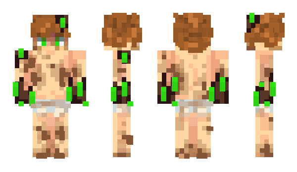 Minecraft skin 3leafcloverr
