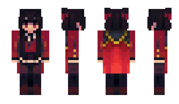 Minecraft skin Zer0Qu