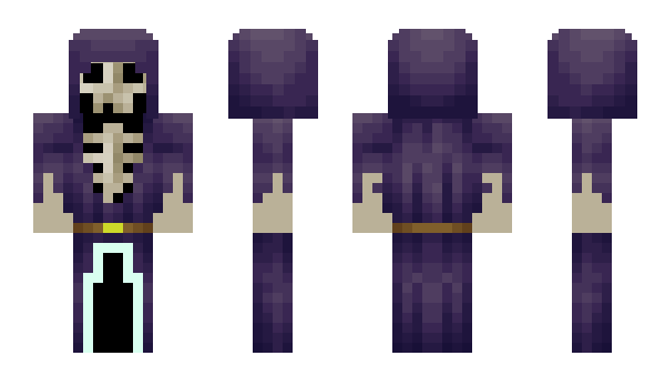 Minecraft skin Uzhas