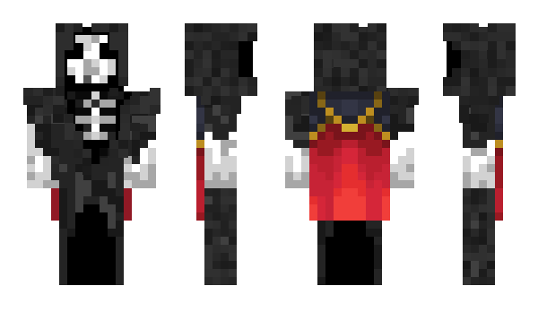 Minecraft skin Black_Grim_Reape