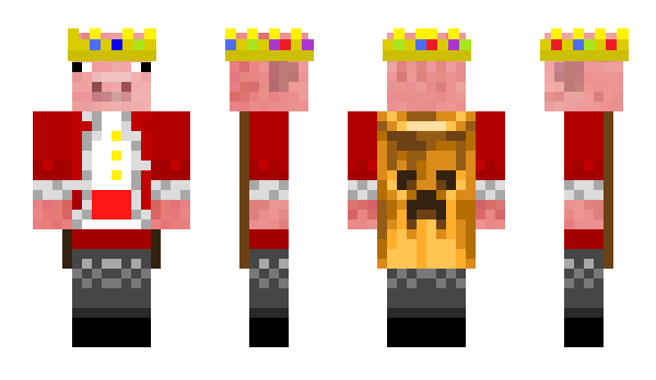 Minecraft скин по нику HussainxD