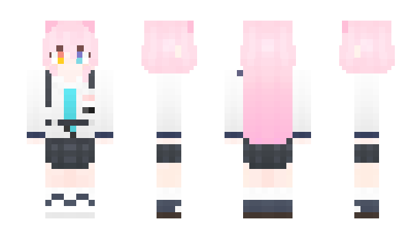 Minecraft skin TakanashiHohino