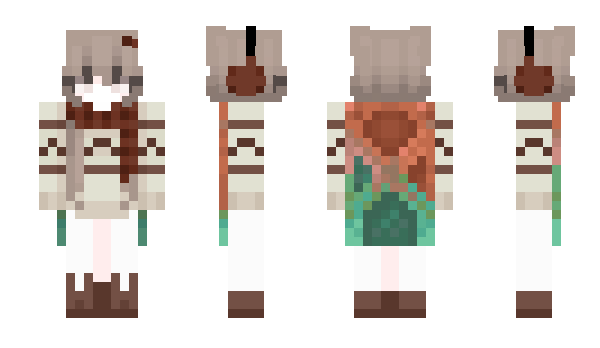 Minecraft скин по нику Amelia_Regit