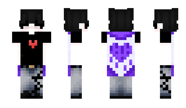 Minecraft скин по нику luvv_mati
