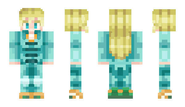 Minecraft skin girlslime