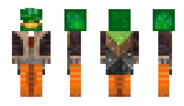 Minecraft skin ClayDuck