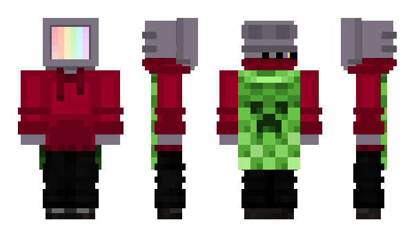 Minecraft skin xRawburtx