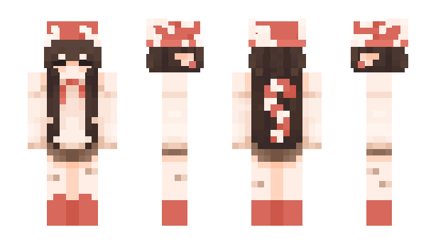 Minecraft скин по нику iblush