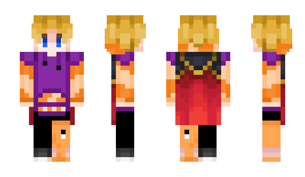 Minecraft skin LouicaaTwitch