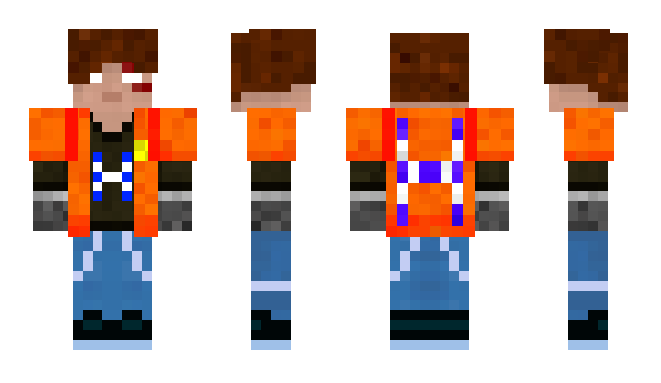 Minecraft skin Hirobro