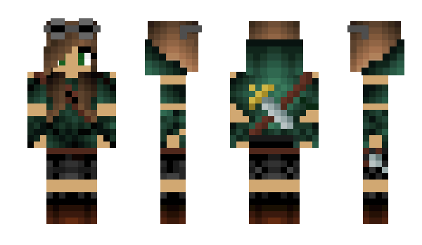 Minecraft skin JessW