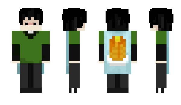 Minecraft скин по нику GibranRaka