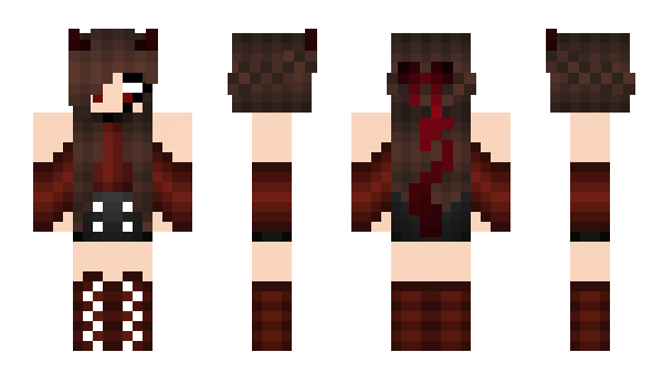 Minecraft skin popsy