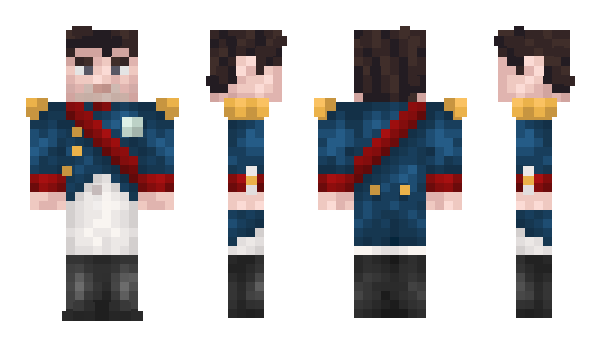 Minecraft skin Napoleone