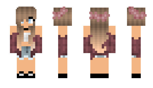 Minecraft skin xSupergirlx