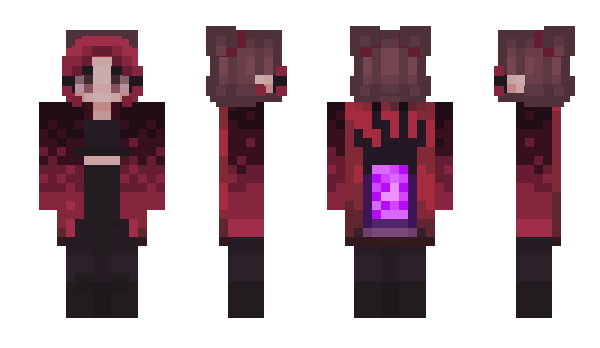 Minecraft skin Red_As_Roses