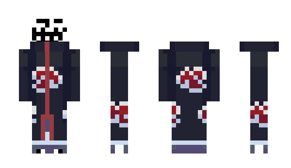 Minecraft skin Commentered