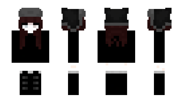 Minecraft skin natvikk