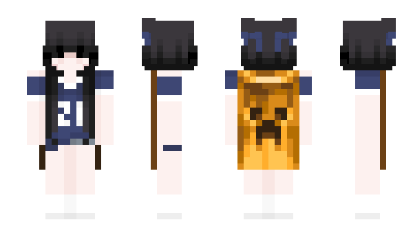 Minecraft skin 1xflow