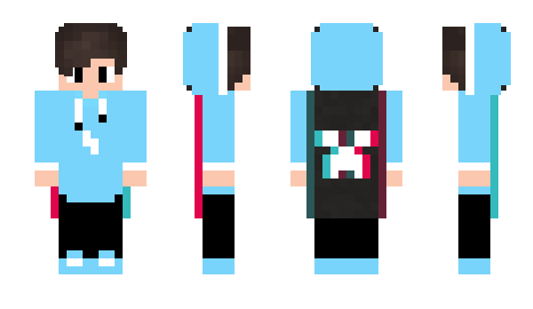 Minecraft skin BLUEMC1288