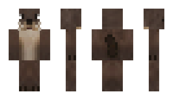 Minecraft skin ketaloutre_92