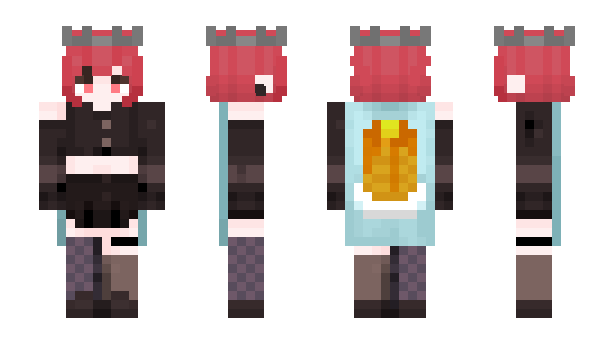 Minecraft скин по нику wolffins