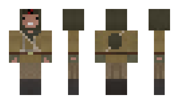 Minecraft skin Goudeyman