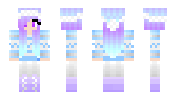 Minecraft skin bookgirl