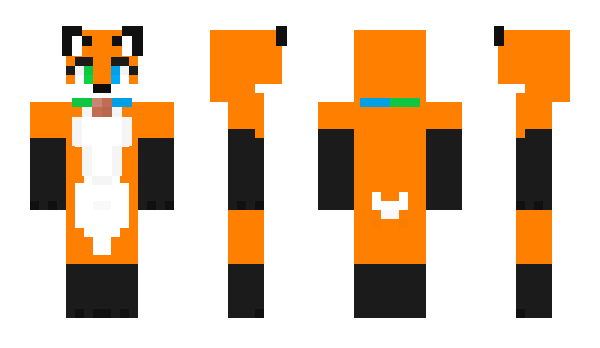 Minecraft skin CrazyFox2