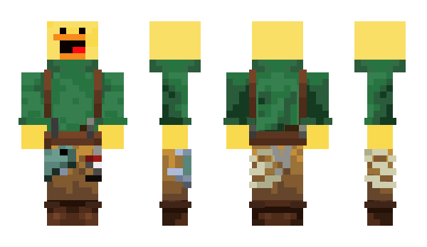 Minecraft скін по ніку Builderman234