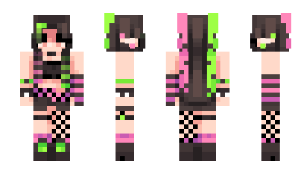 Minecraft skin 2DW1TCH