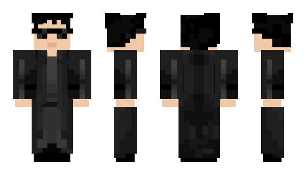 Minecraft skin qbasty