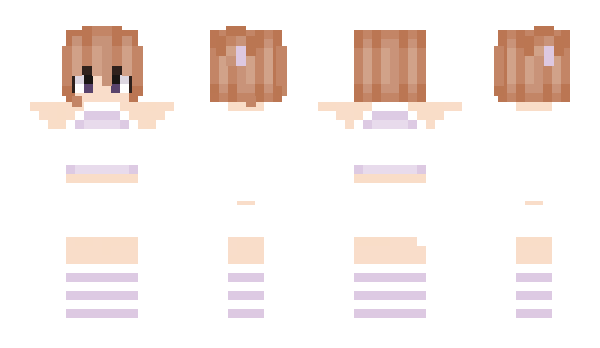 Minecraft skin HiRaAiMoMo