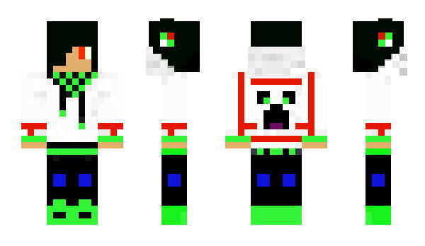 Minecraft skin Powspike