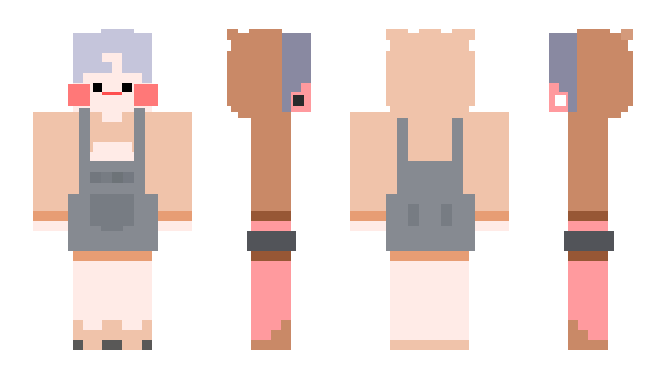 Minecraft skin nurse__F