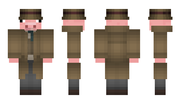 Minecraft скин по нику PiigiBanned