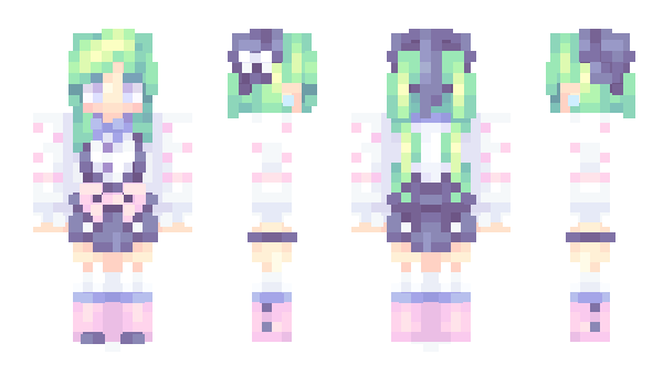 Minecraft skin Sakuradite