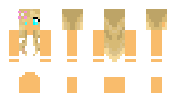 Minecraft skin la_reine