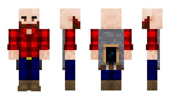 Minecraft skin Obsolete_System