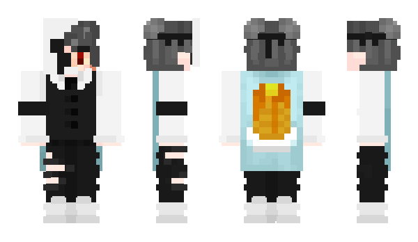 Minecraft скин по нику Bloody_Fr