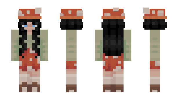 Minecraft skin RoseGlory_