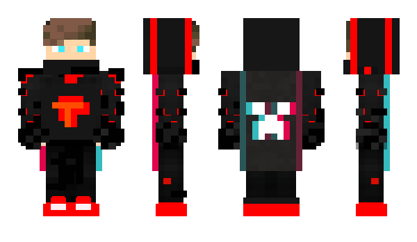 Minecraft skin TETEG