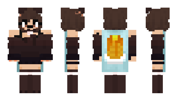 Minecraft скин по нику foxgirlflow